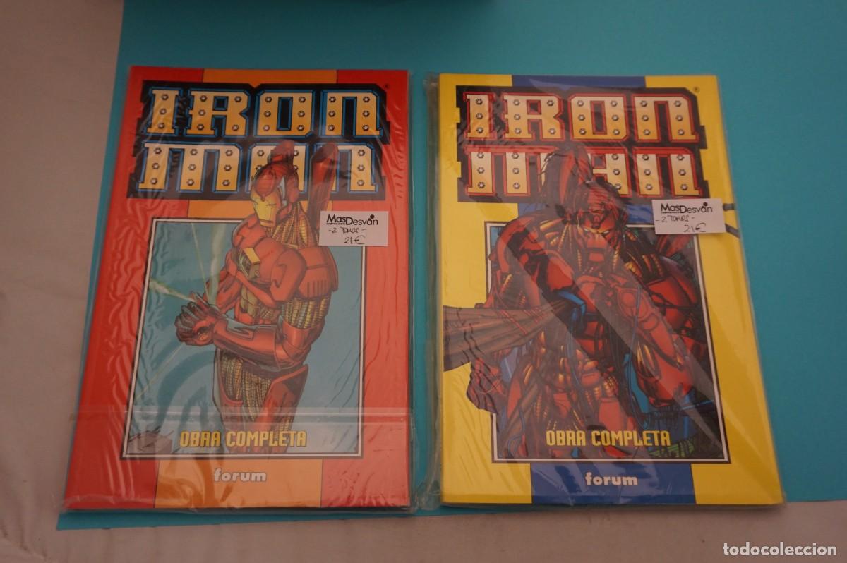 Fumetti: 17B/ 2 TOMOS - IRON MAN - OBRA COMPLETA / FORUM