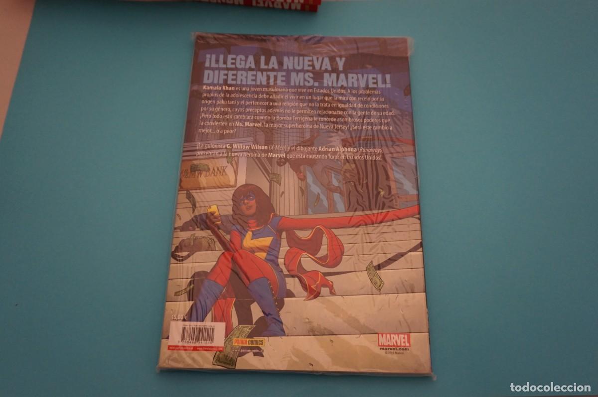C&oacute;mics: 17B/ MS. MARVEL 1 - FUERA DE LOS NORMAL / COLECCION 100% MARVEL - Foto 2