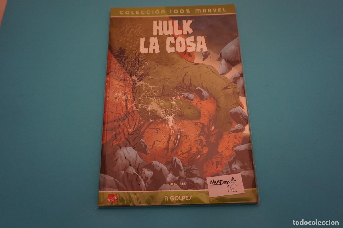 C&oacute;mics: 18D/ HULK LA COSA - A GOLPES / COLECCION 100% MARVEL / MARVEL PANINI COMICS - Foto 1