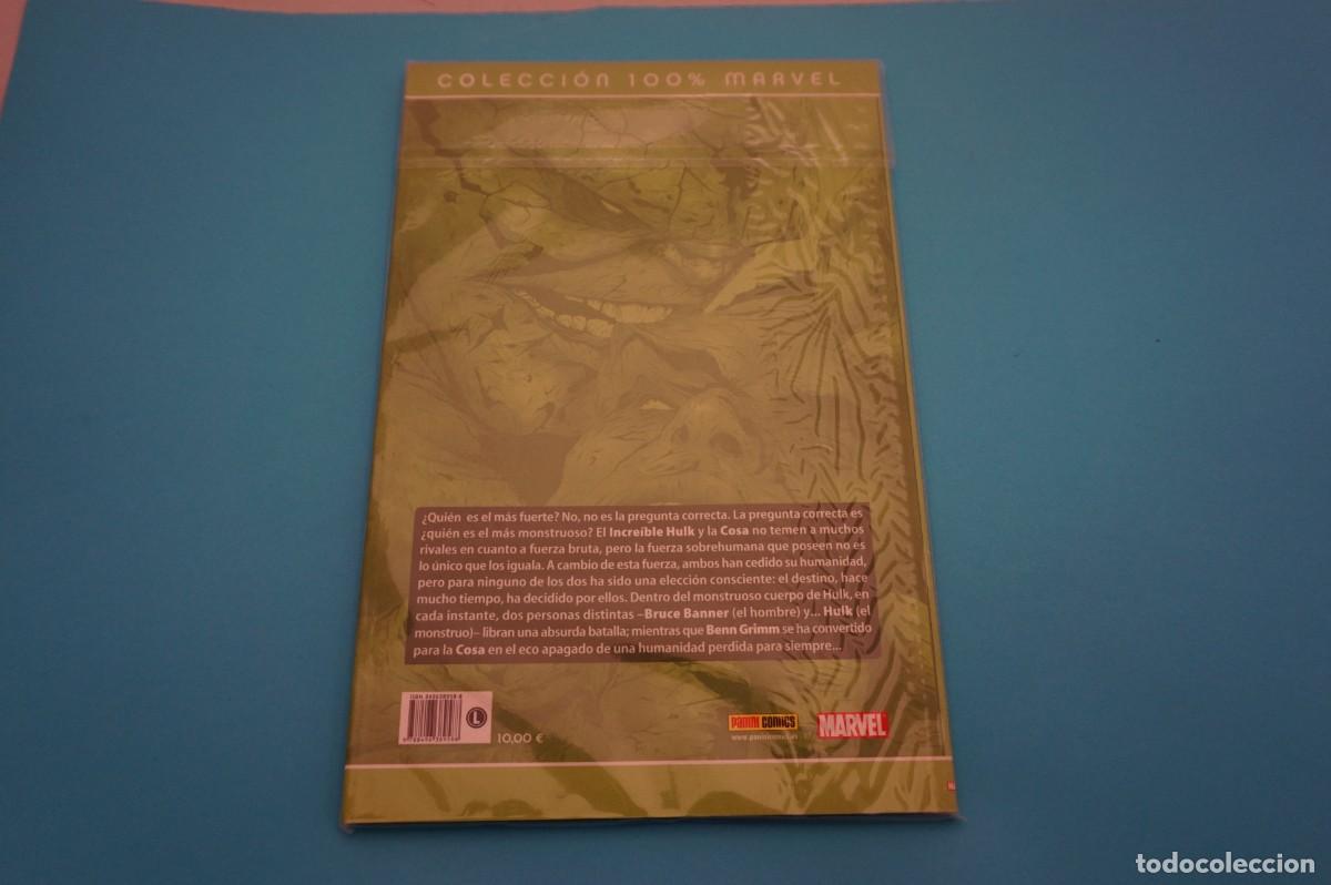 C&oacute;mics: 18D/ HULK LA COSA - A GOLPES / COLECCION 100% MARVEL / MARVEL PANINI COMICS - Foto 2