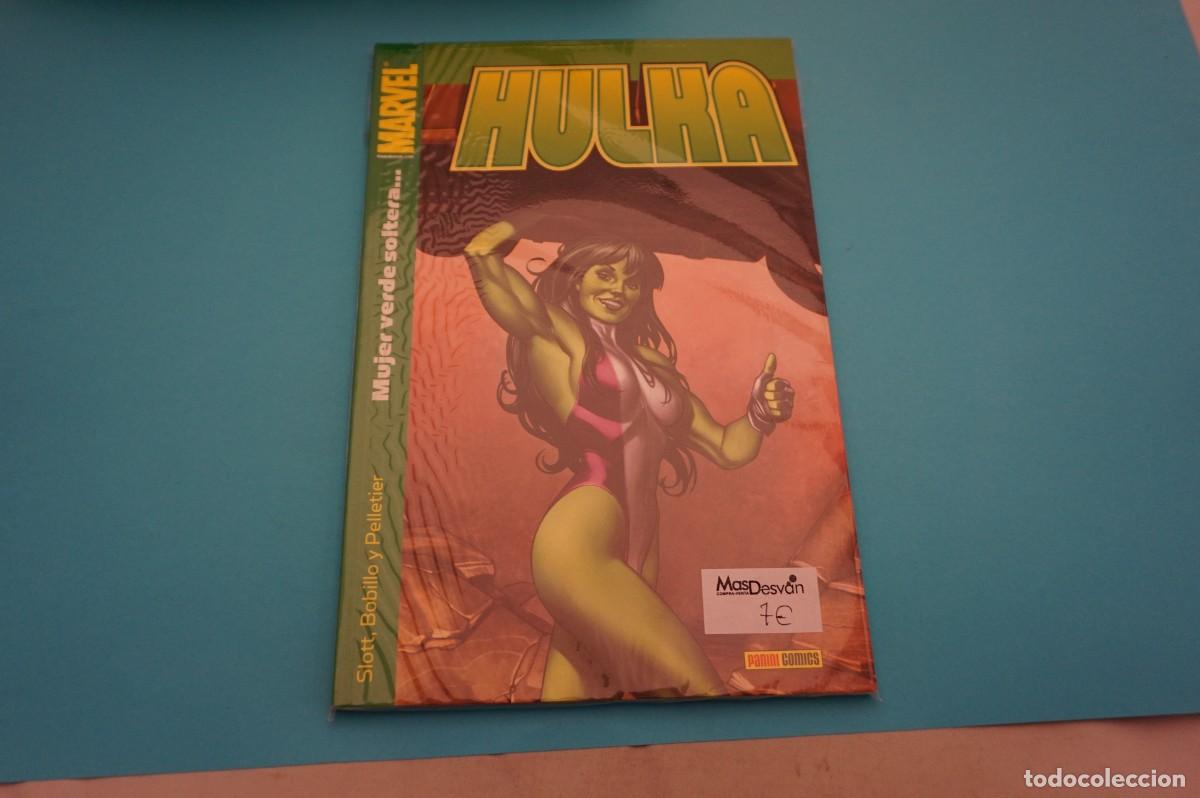 C&oacute;mics: 18D/ HULKA - MUJER VERDE SOLTERA... / MARVEL PANINI COMICS - Foto 1
