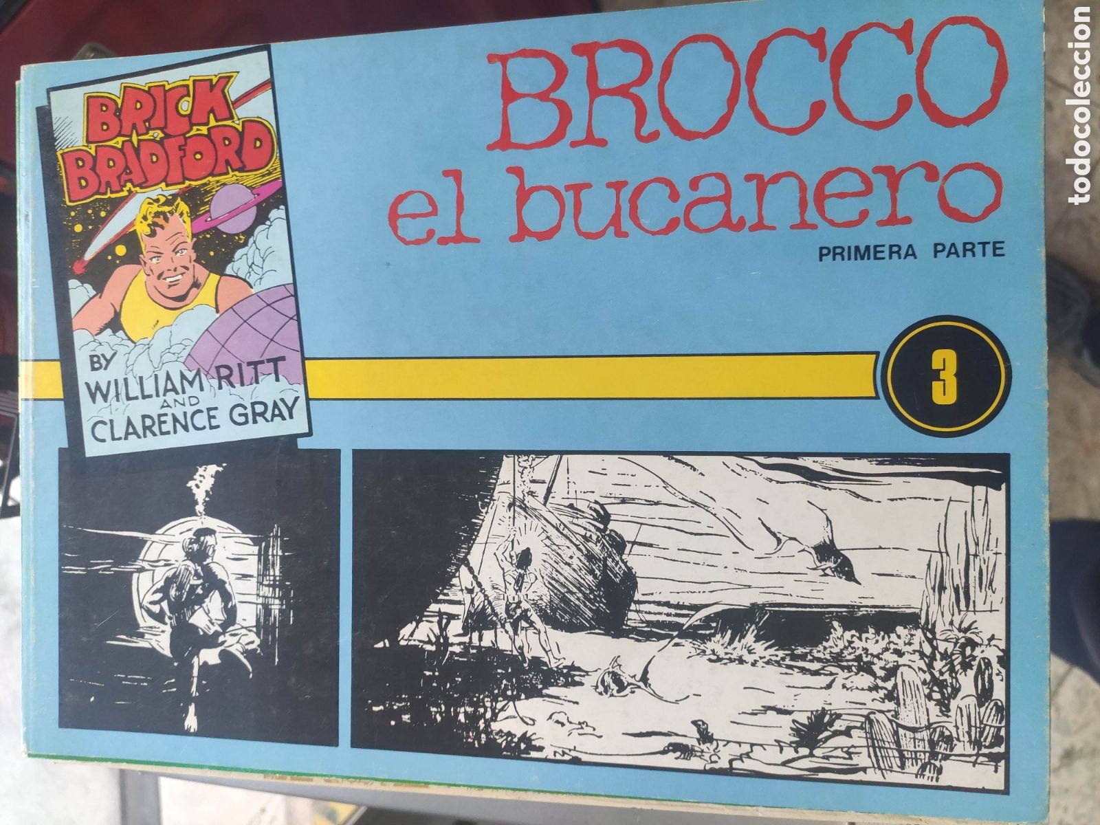 C&oacute;mics: BRICK BRADFORD 3. BROCCO EL BUCANERO PRIMERA PARTE - Foto 1