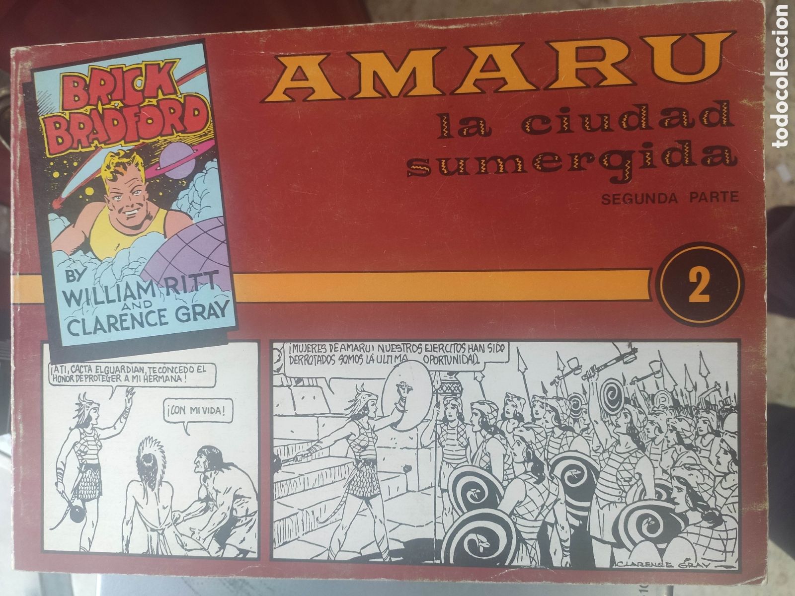 C&oacute;mics: BRICK BRADFORD 2 AMARU LA CIUDAD SUMERGIDA SEGUNDA PARTE - Foto 1