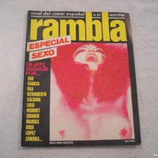Cómics: RAMBLA N. 24 , NOVIEMBRE 1984. Lote 396851144