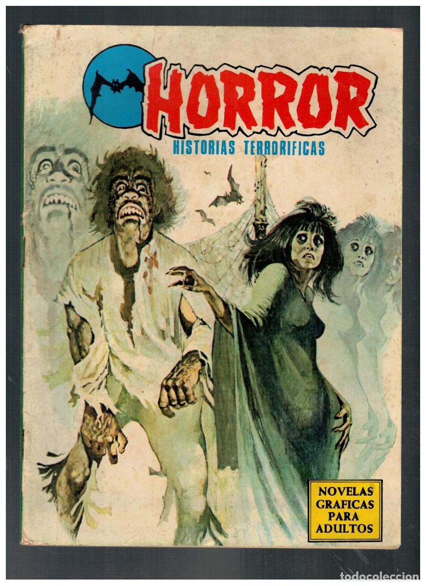 Comics: HORROR -HISTORIAS TERROR&Iacute;FICAS- N&ordm; 15. &Uacute;LTIMO DE LA COLECCI&Oacute;N.PRODUCCIONES EDITORIALES.