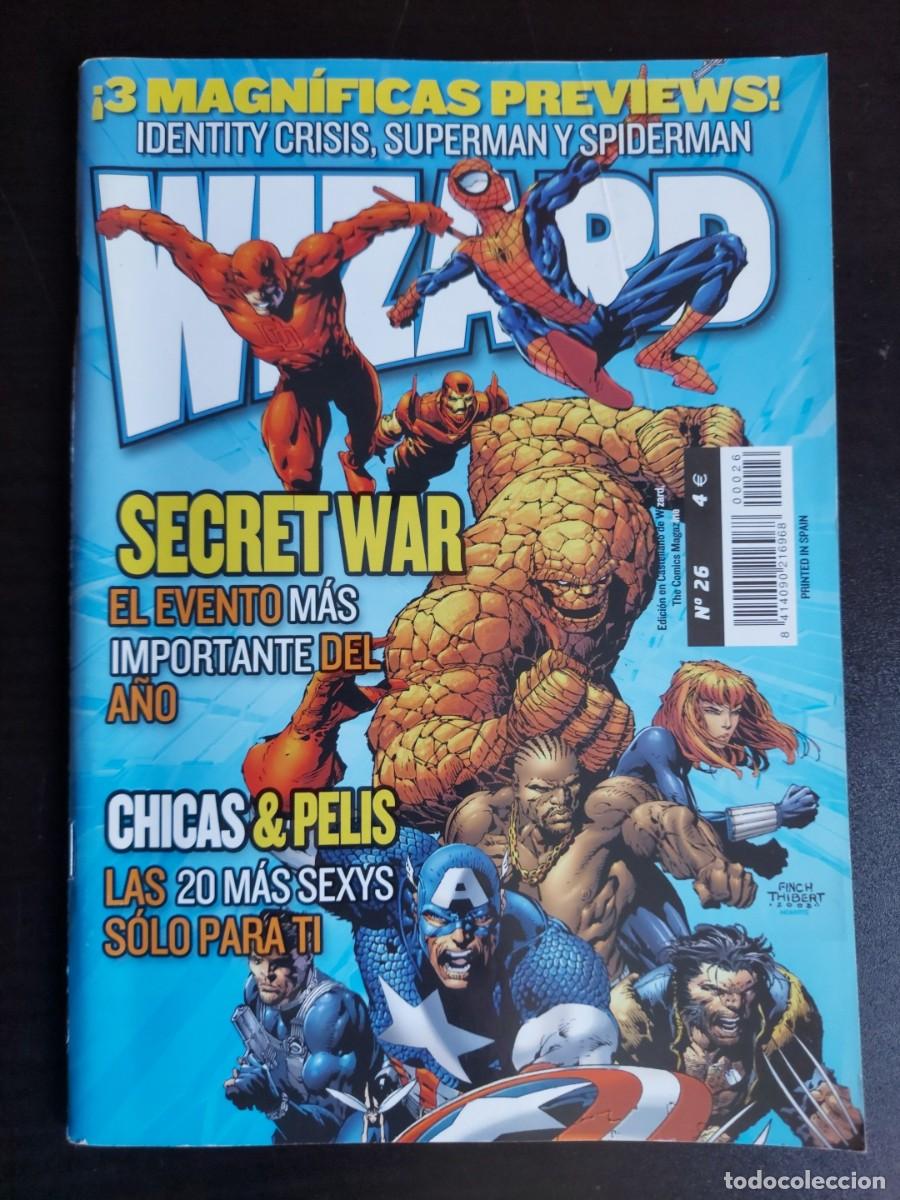 C&oacute;mics: Wizard n&ordm; 26 - La Revista de C&oacute;mics - Editorial Megamultimedia - 2004 - Foto 1