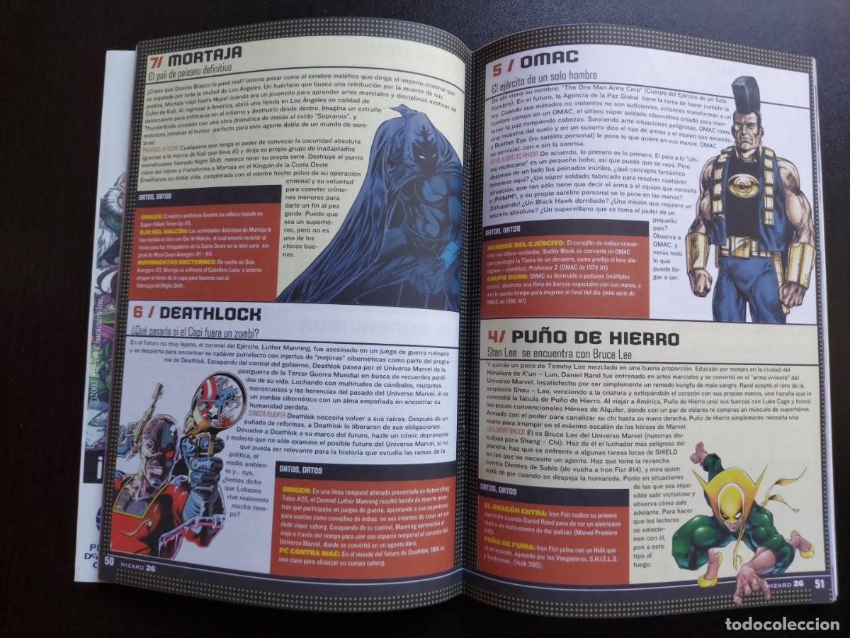 C&oacute;mics: Wizard n&ordm; 26 - La Revista de C&oacute;mics - Editorial Megamultimedia - 2004 - Foto 3