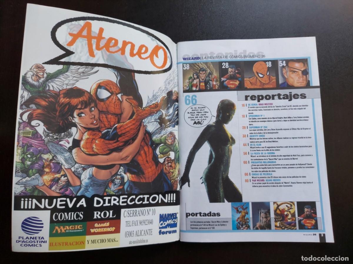 C&oacute;mics: Wizard n&ordm; 26 - La Revista de C&oacute;mics - Editorial Megamultimedia - 2004 - Foto 4