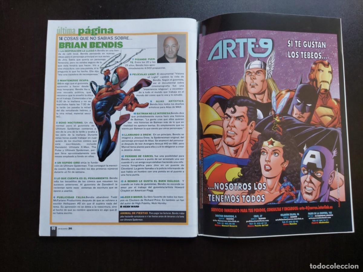 C&oacute;mics: Wizard n&ordm; 26 - La Revista de C&oacute;mics - Editorial Megamultimedia - 2004 - Foto 5