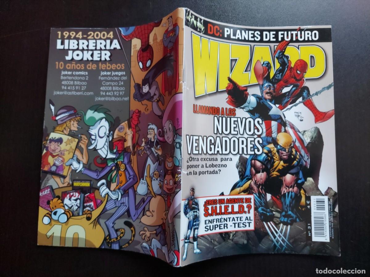 C&oacute;mics: Wizard n&ordm; 31 - La Revista de C&oacute;mics - Editorial Megamultimedia - 2004 - Foto 2
