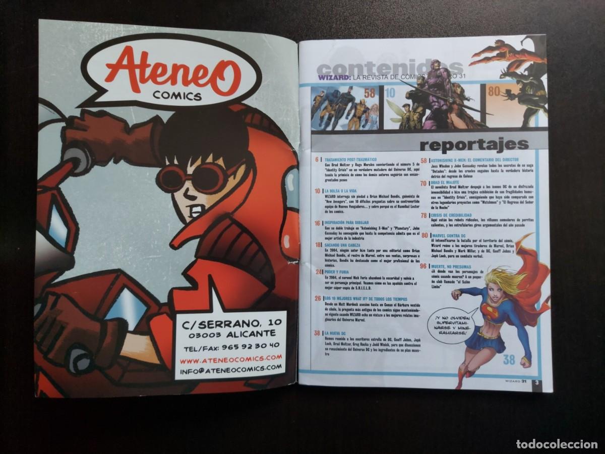 C&oacute;mics: Wizard n&ordm; 31 - La Revista de C&oacute;mics - Editorial Megamultimedia - 2004 - Foto 4