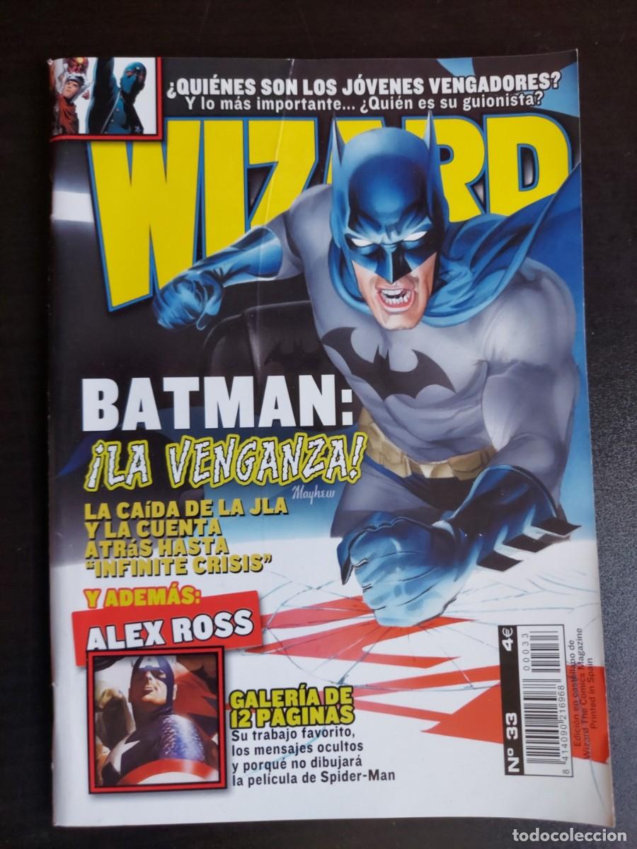 C&oacute;mics: Wizard n&ordm; 33 - La Revista de C&oacute;mics - Editorial Megamultimedia - 2002 - Foto 1