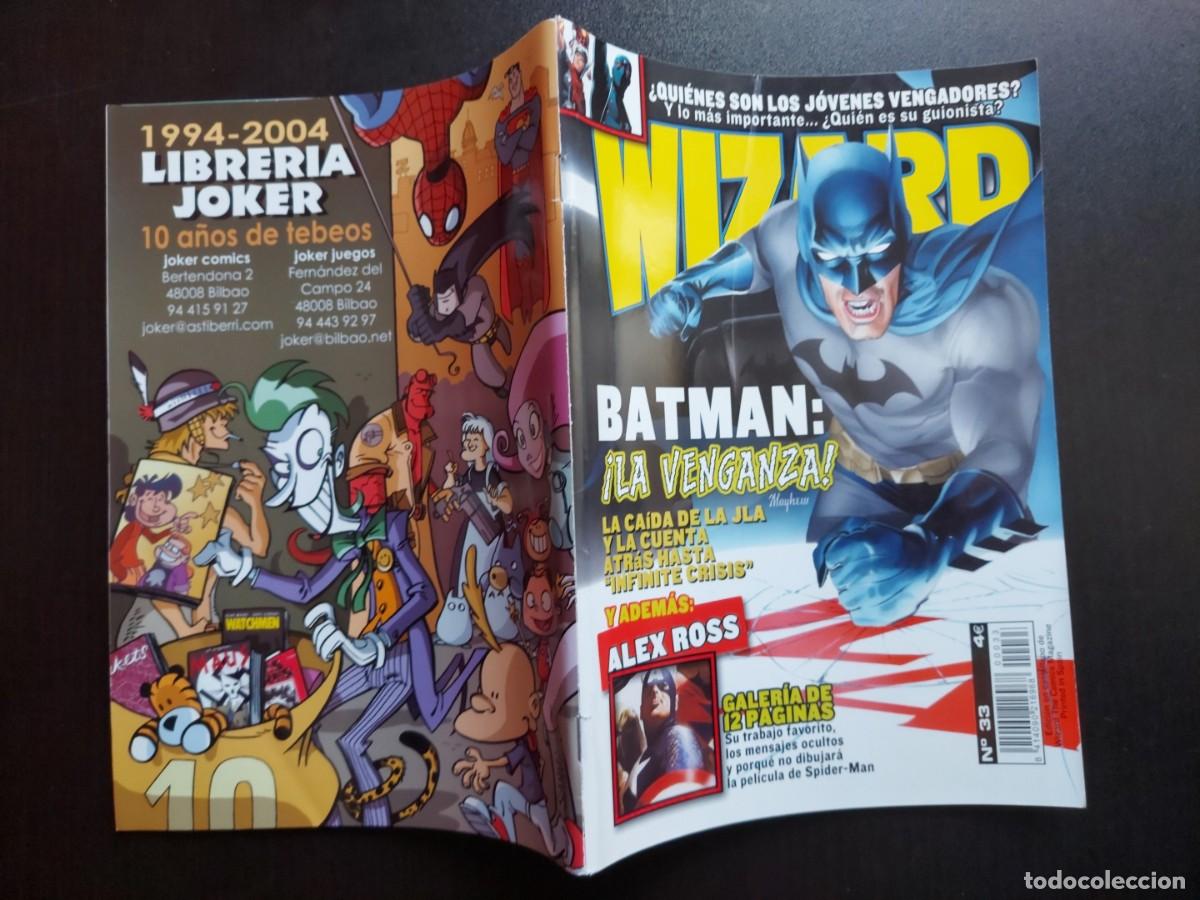 C&oacute;mics: Wizard n&ordm; 33 - La Revista de C&oacute;mics - Editorial Megamultimedia - 2002 - Foto 2