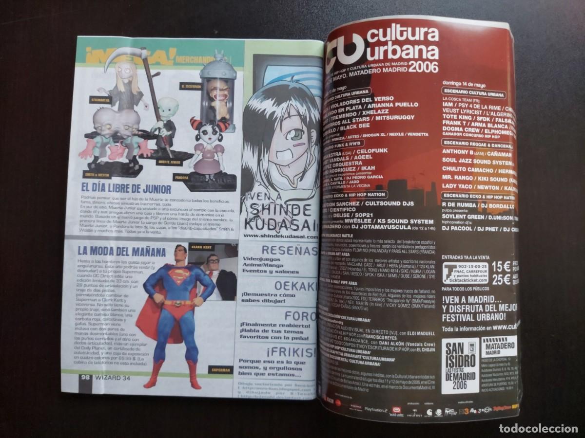C&oacute;mics: Wizard n&ordm; 34 - La Revista de C&oacute;mics - Editorial Megamultimedia - 2002 - Foto 5