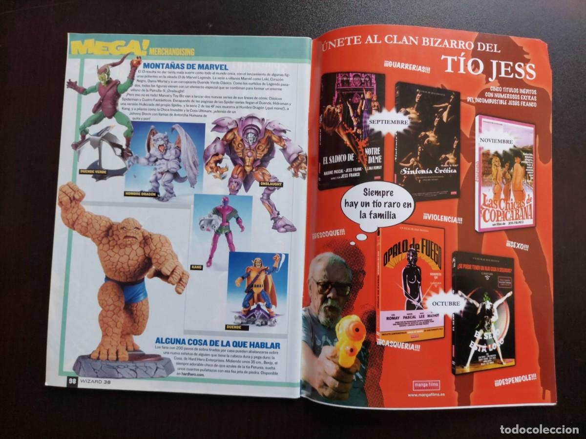 C&oacute;mics: Wizard n&ordm; 38 - La Revista de C&oacute;mics - Editorial Megamultimedia - 2002 - Foto 5