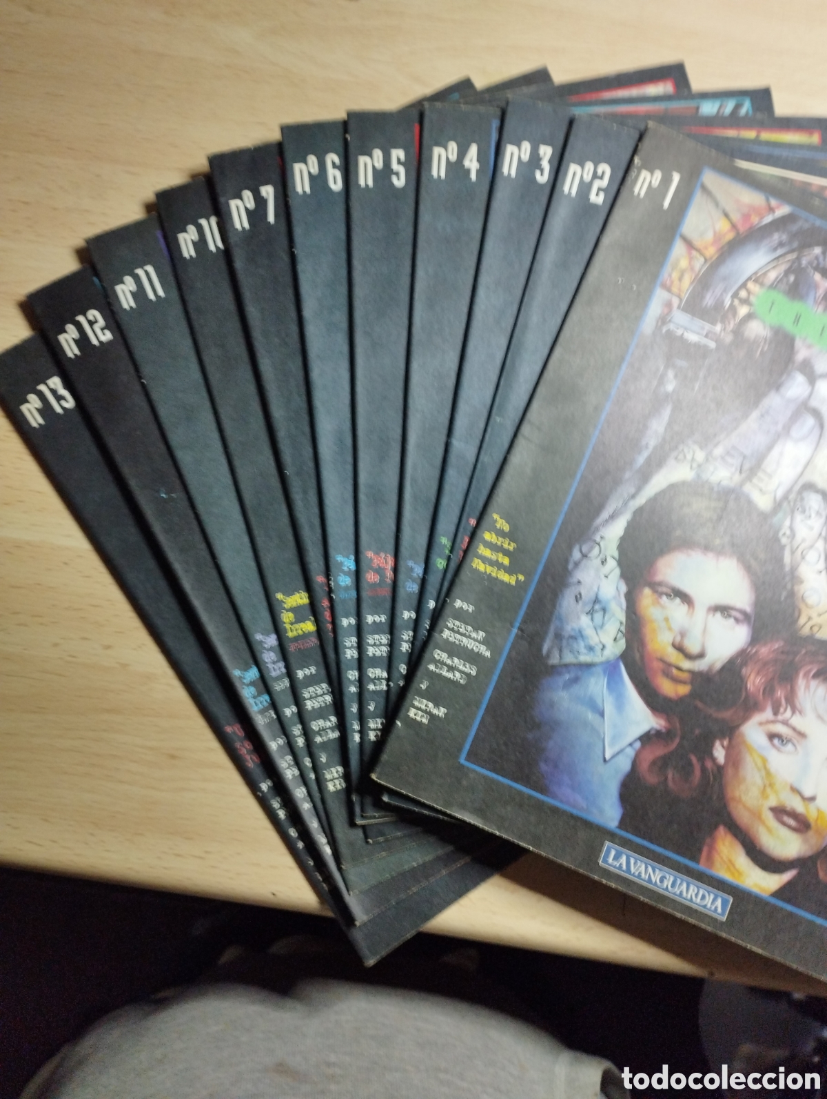 C&oacute;mics: Lote 11 comics, Expediente X .1992 la Vanguardia. - Foto 2
