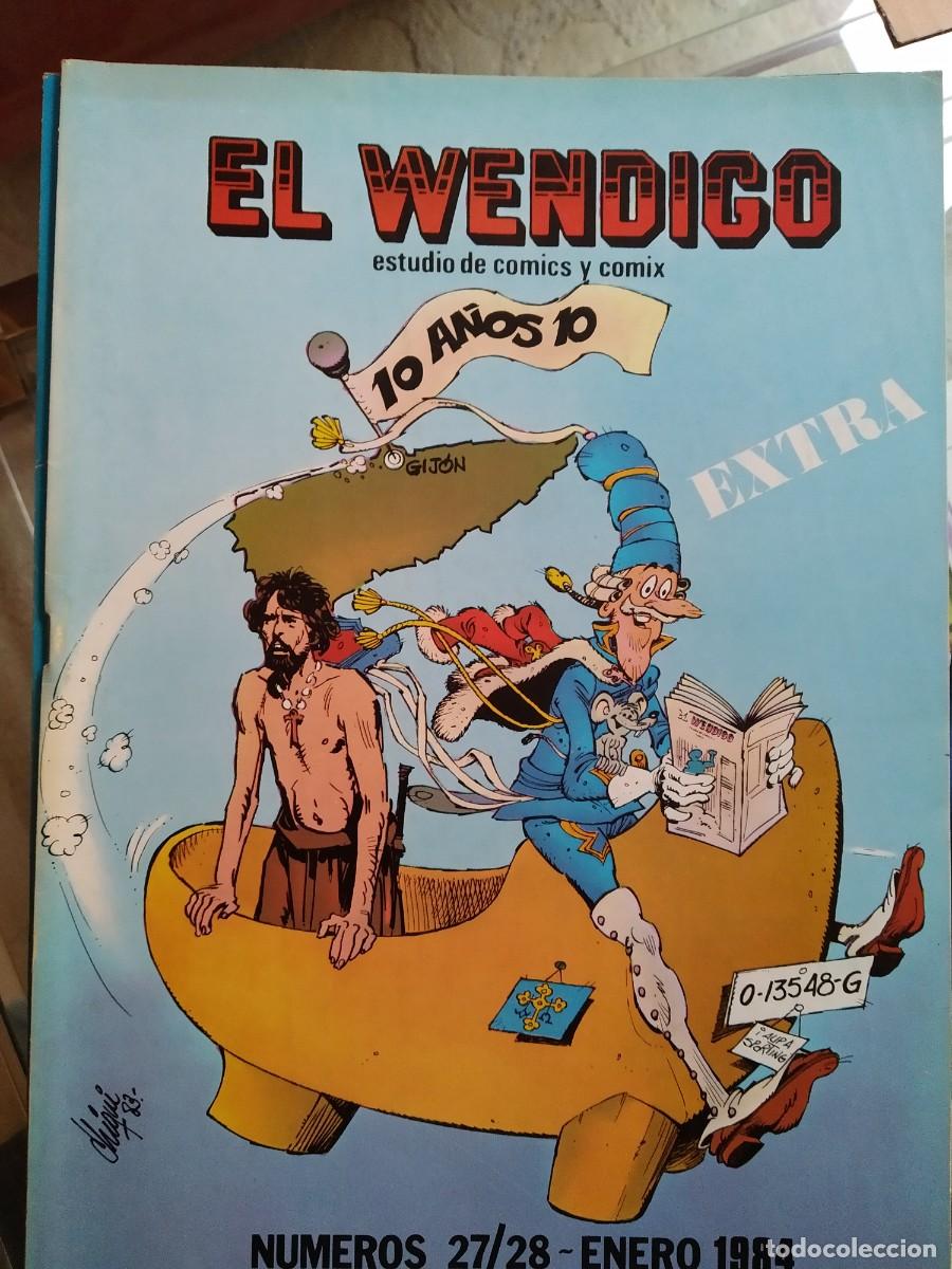 C&oacute;mics: El Wendigo. Estudio de C&oacute;mics y Comix. N&ordm; 27 / 28 - Foto 1