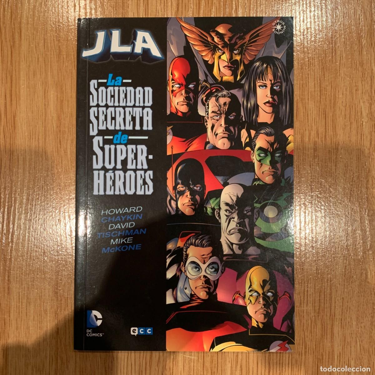 C&oacute;mics: JLA: LA SOCIEDAD SECRETA DE SUPERH&Eacute;ROES - OTROS MUNDOS ECC - Foto 1