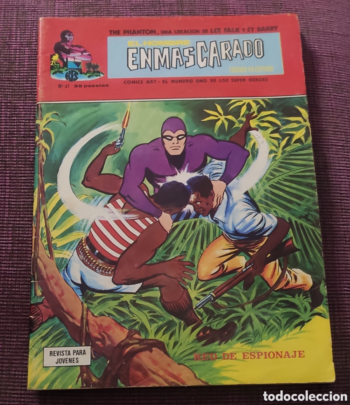C&oacute;mics: El hombre enmascarado. N&uacute;mero 41. - Foto 1