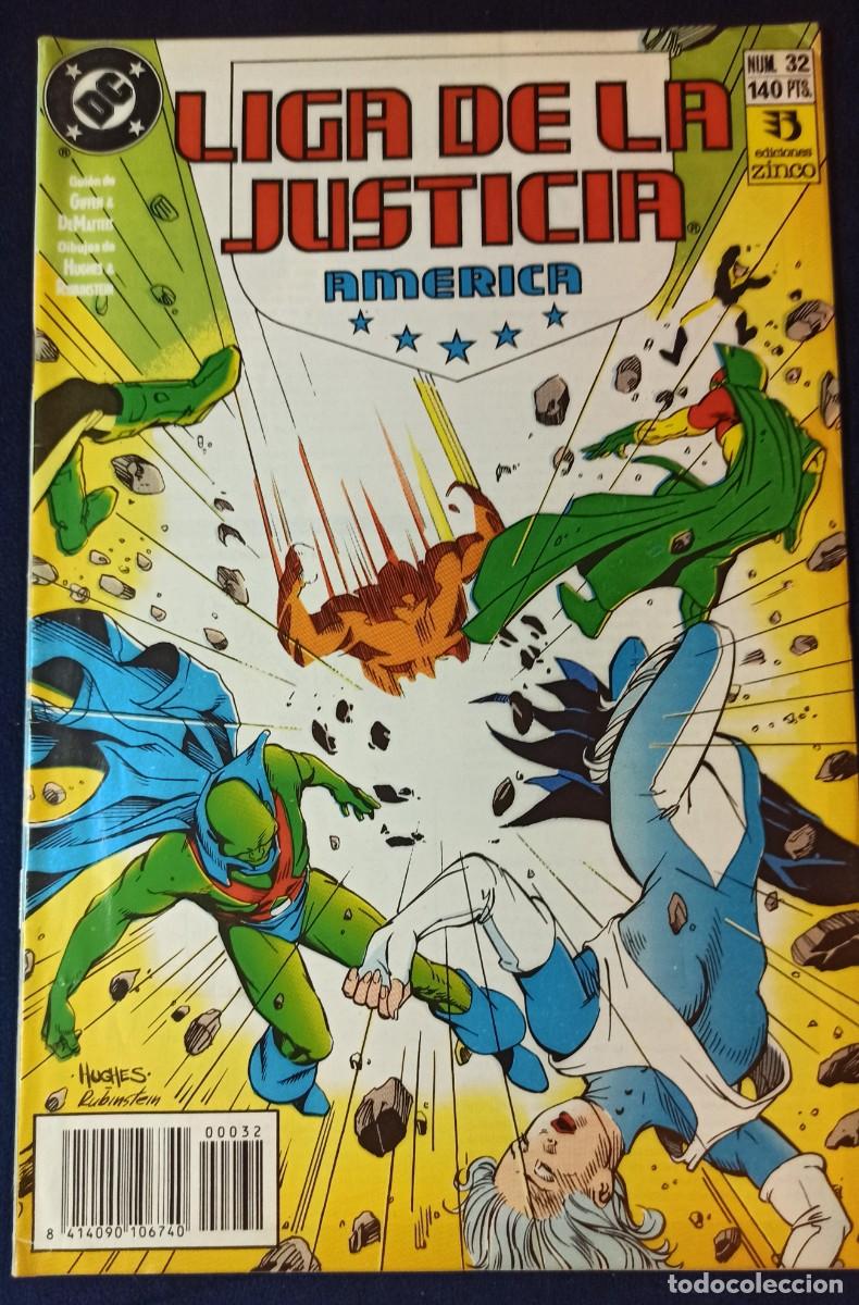 C&oacute;mics: Lote de 6 comic de La Liga de la Justicia.Ediciones Zinco - Foto 2
