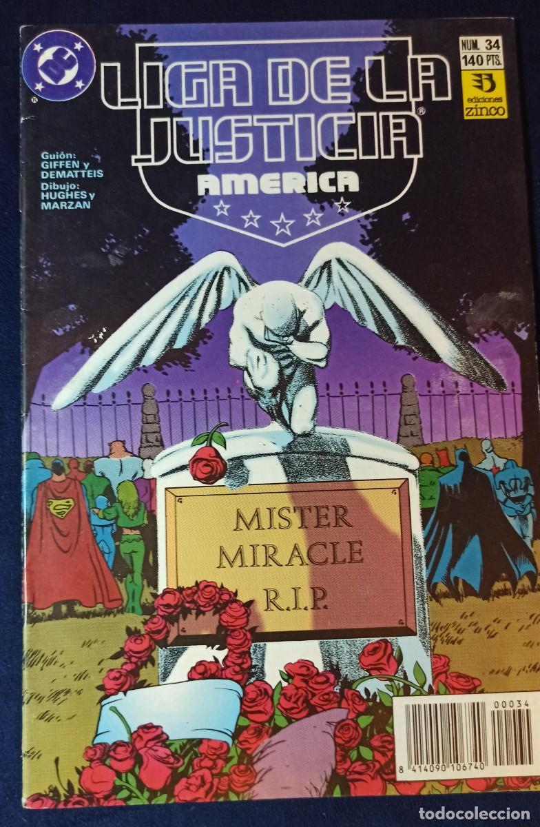C&oacute;mics: Lote de 6 comic de La Liga de la Justicia.Ediciones Zinco - Foto 3