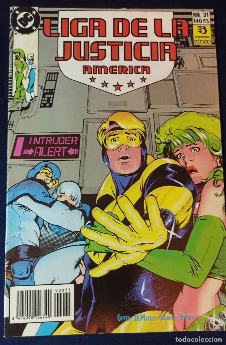 C&oacute;mics: Lote de 6 comic de La Liga de la Justicia.Ediciones Zinco - Foto 4