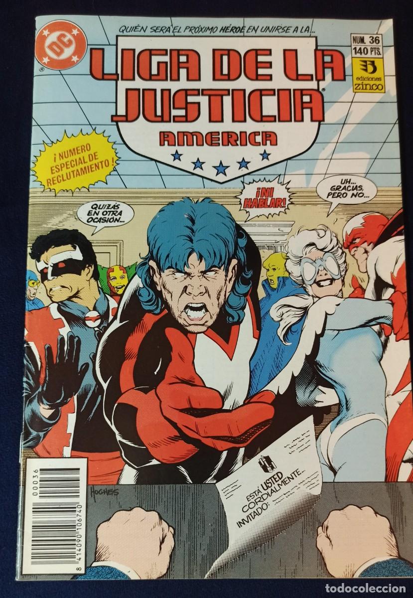 C&oacute;mics: Lote de 6 comic de La Liga de la Justicia.Ediciones Zinco - Foto 6