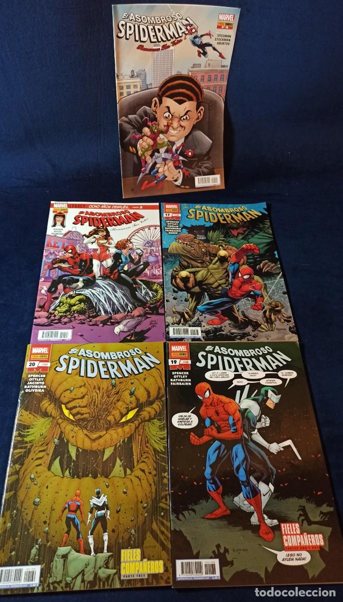 C&oacute;mics: Lote de 5 Comic Asombroso Spiderman de Panini comic - Foto 1