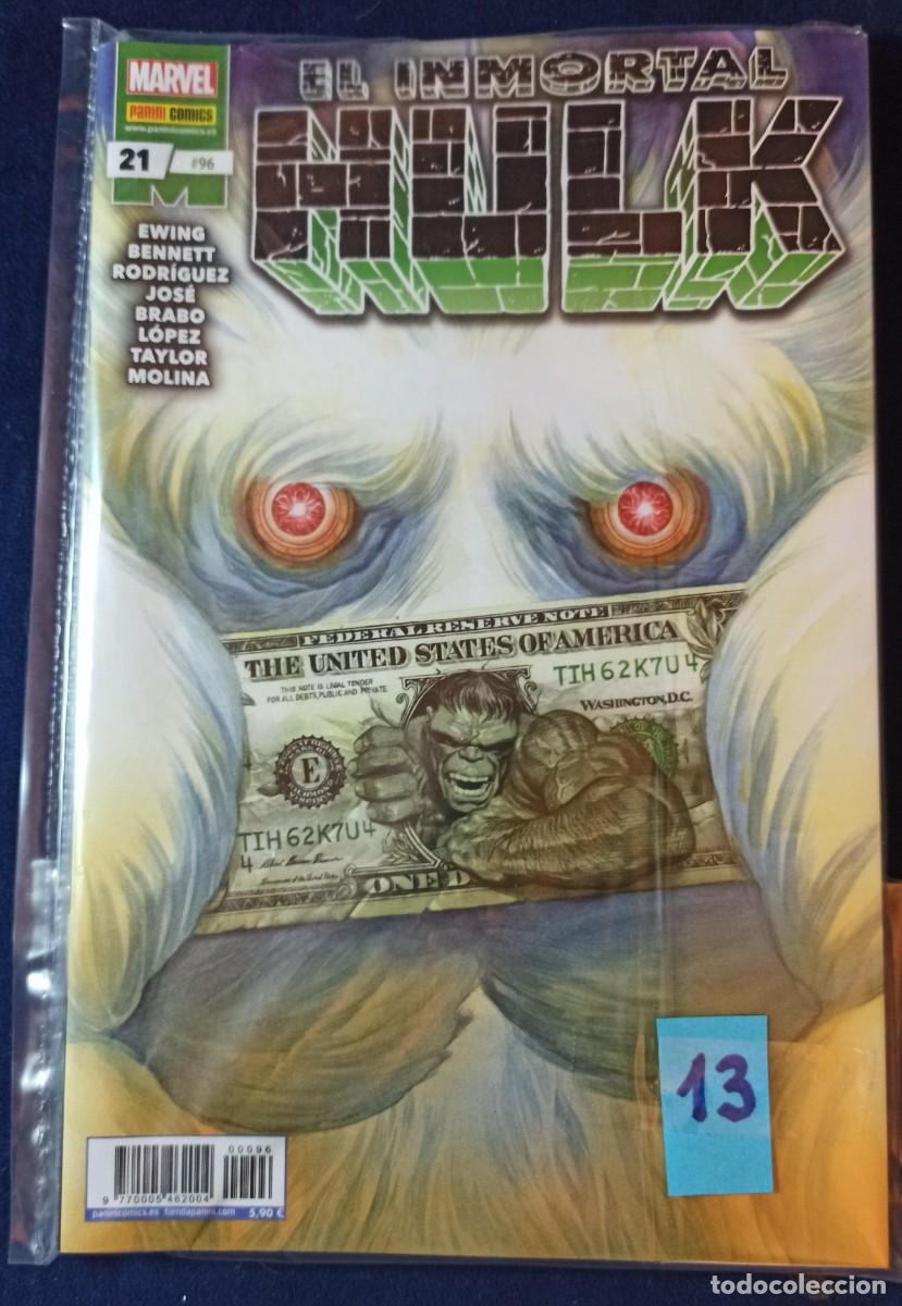 C&oacute;mics: Lote de 6 Comic El Inmortal Hulk - Foto 8