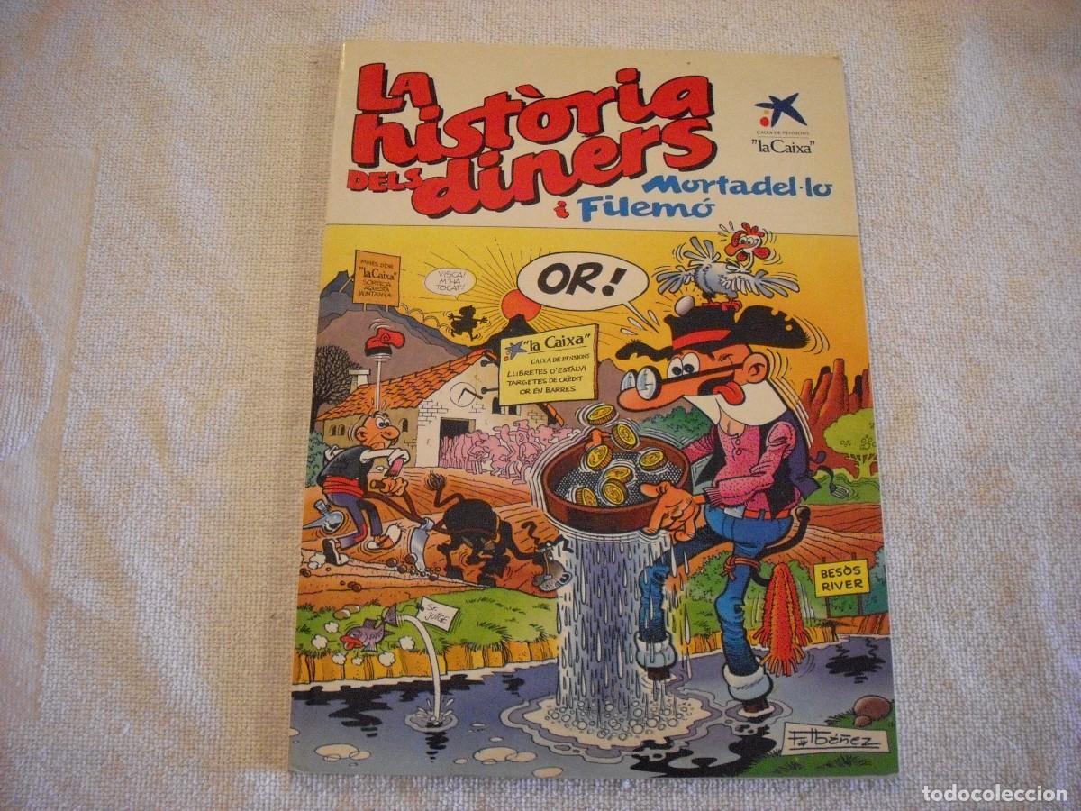 C&oacute;mics: LA HISTORIA DELS DINERS. MORTADEL.LO I FILEMO. CATALA. - Foto 1