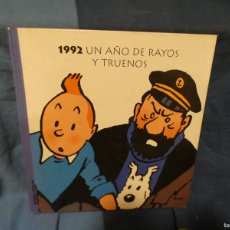 Fumetti: ARKANSAS COMIC FRANCOBELGA LIBRO TAPA DURA NORMA 1992 TINTIN UN AÑO DE RAYOS Y TRUENOS