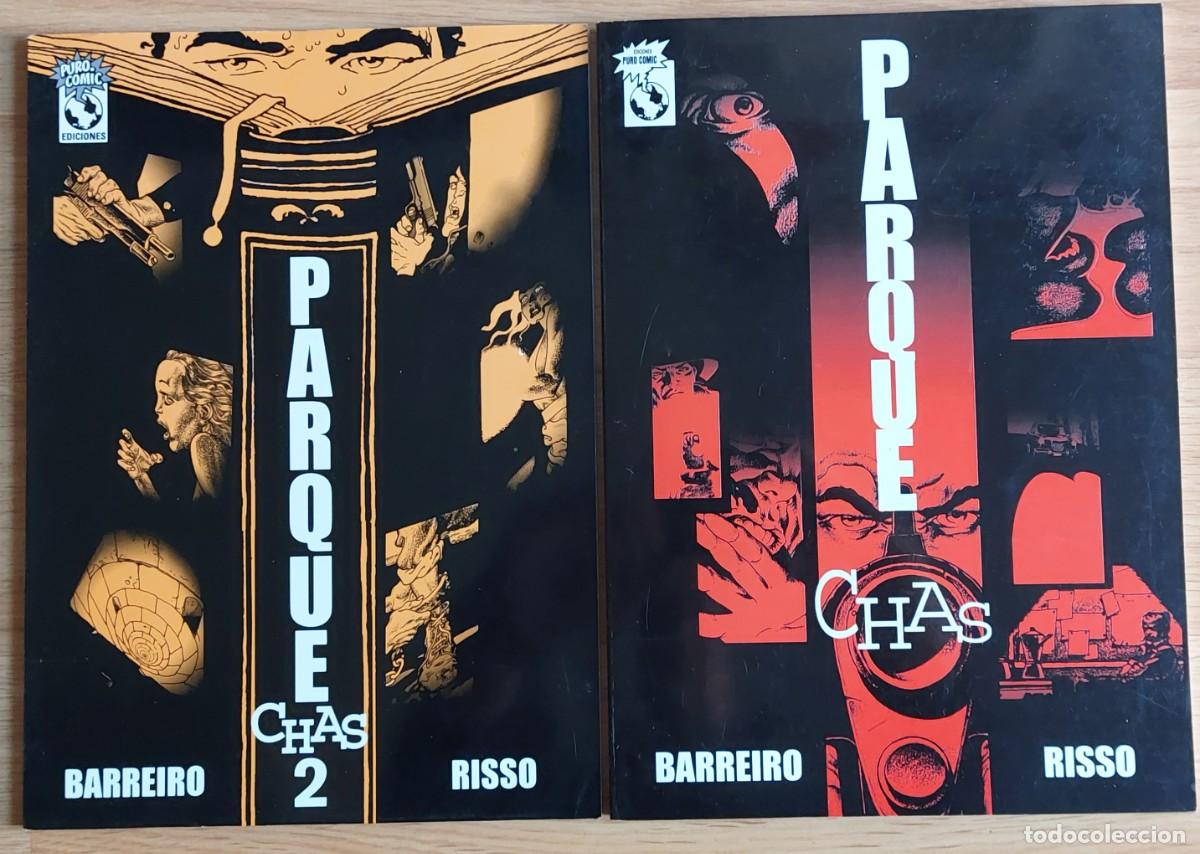C&oacute;mics: PARQUE CHAS : BARREIRO/ RISSO - OBRA COMPLETA 2 EJEMPLARES - R&Uacute;STICA- 2004/2006- DIFICIL - Foto 1