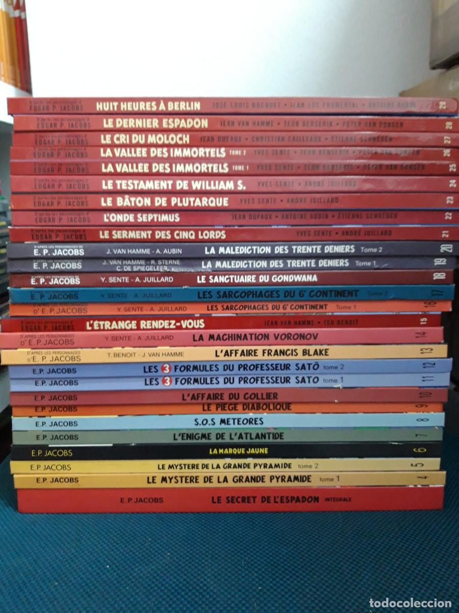 C&oacute;mics: BLAKE & MORTIMER. EDGAR P, JACOBS. &iexcl;&iexcl;COMPLET&Iacute;SIMA!! EN FRANC&Eacute;S. - Foto 1