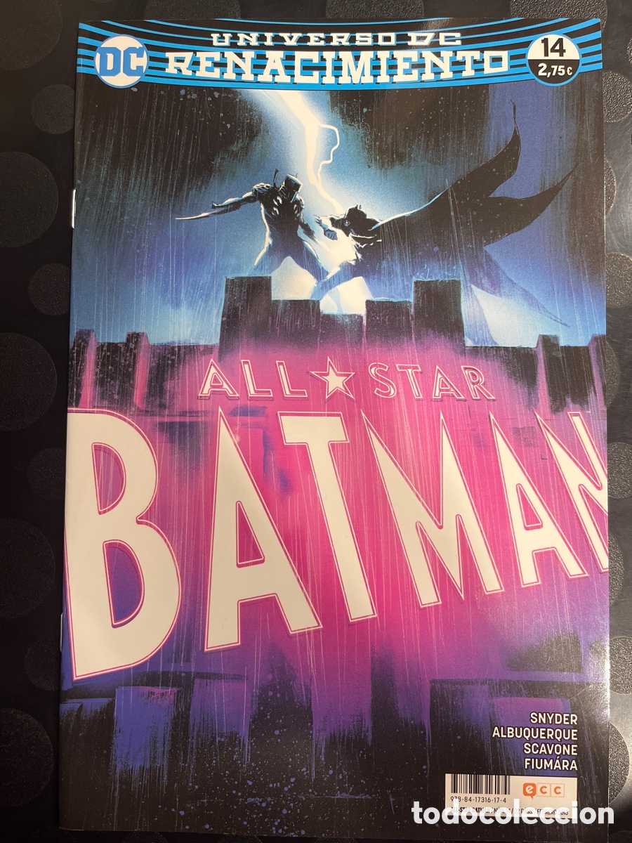 C&oacute;mics: ALL STAR BATMAN N.14 UNIVERSO DC RENACIMIENTO ECC ( 2016/2018 )