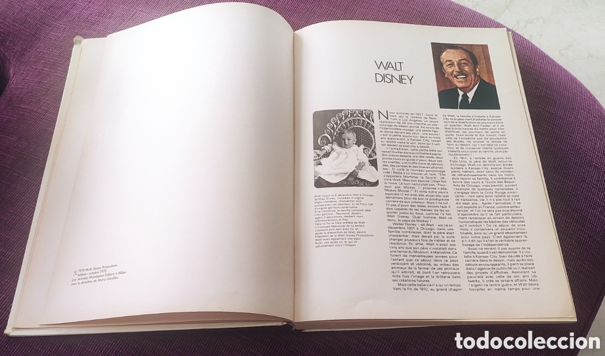 C&oacute;mics: La fabuleuse histoire de Mickey. Walt Disney. En franc&eacute;s - Foto 5