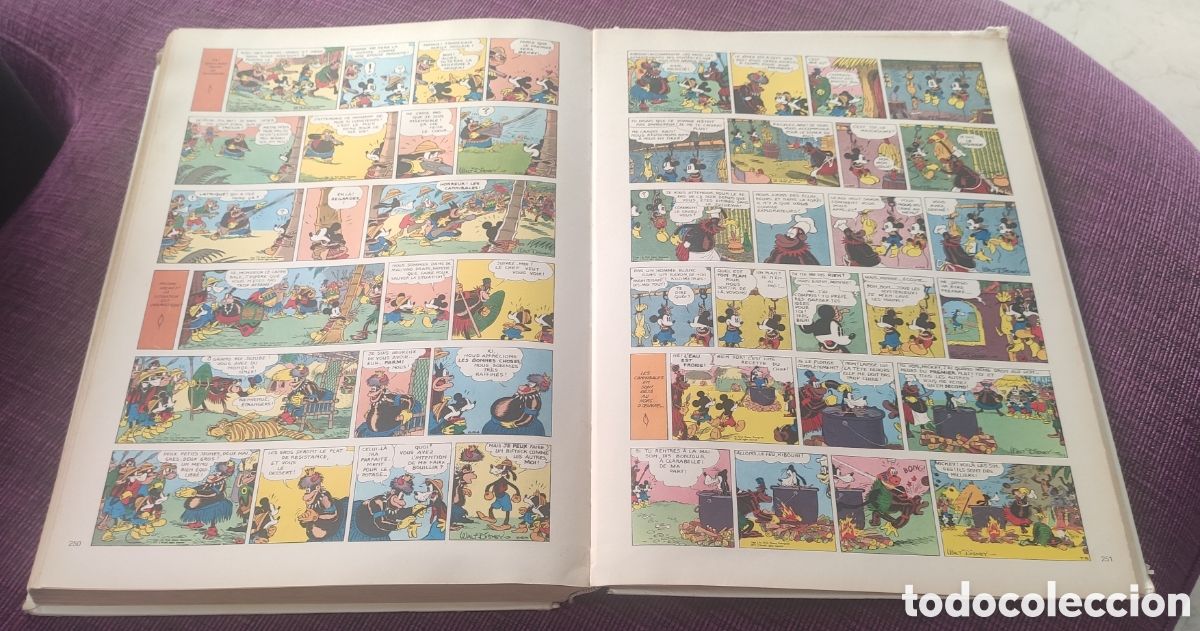 C&oacute;mics: La fabuleuse histoire de Mickey. Walt Disney. En franc&eacute;s - Foto 6