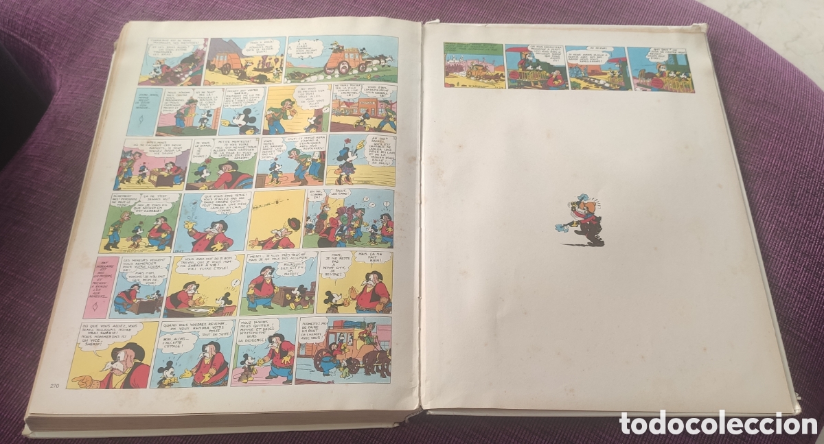C&oacute;mics: La fabuleuse histoire de Mickey. Walt Disney. En franc&eacute;s - Foto 7