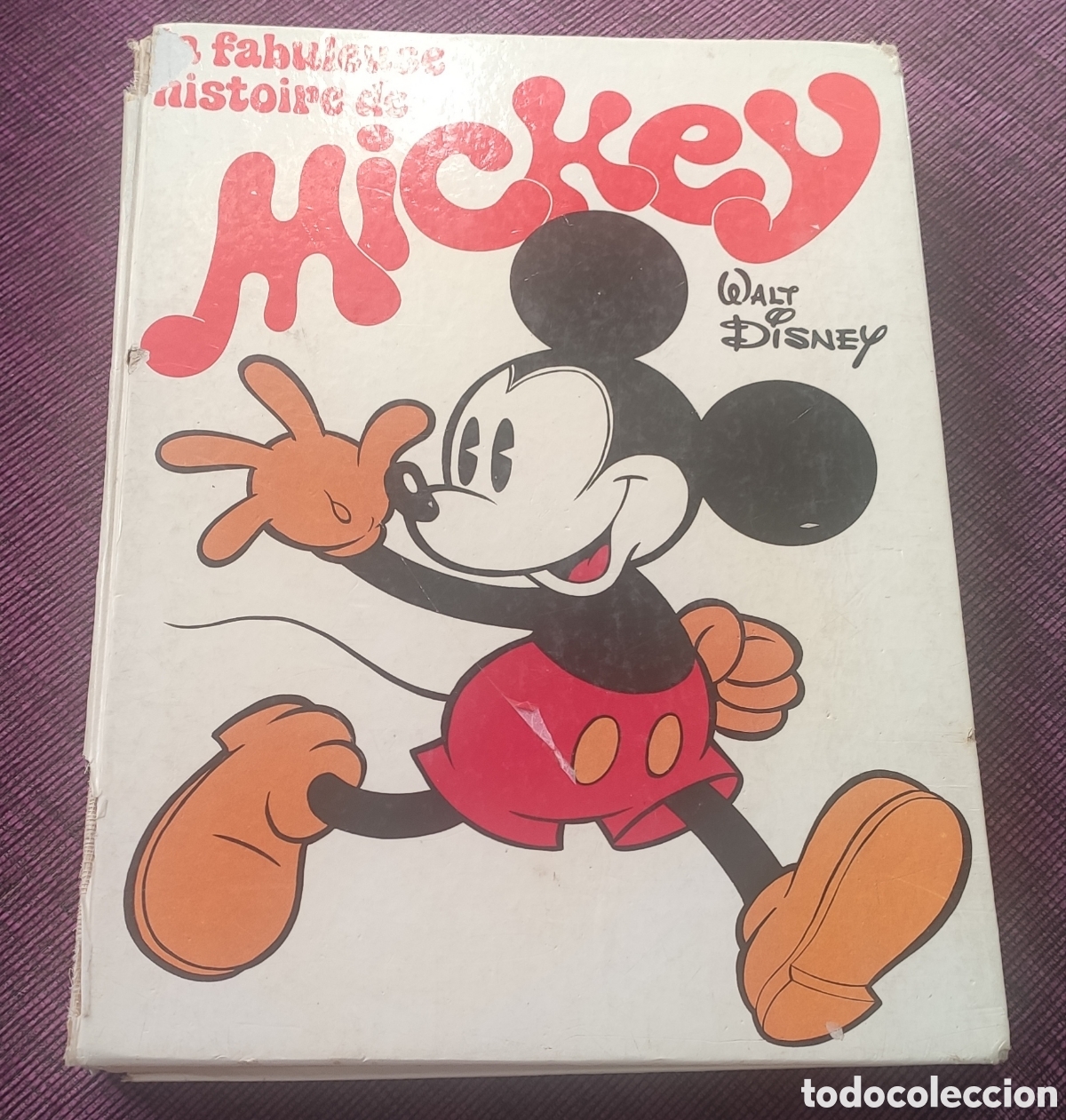 C&oacute;mics: La fabuleuse histoire de Mickey. Walt Disney. En franc&eacute;s - Foto 1