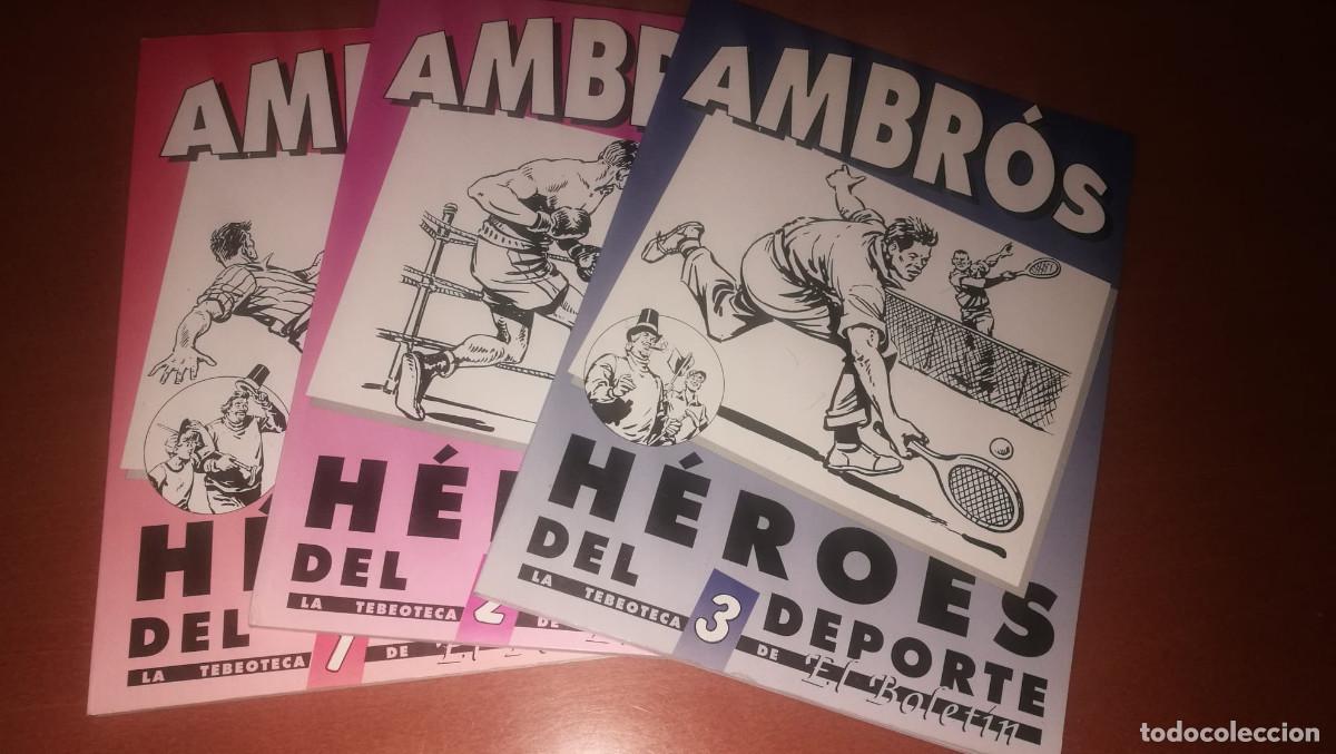 C&oacute;mics: HEROES DEL DEPORTE AMBR&Oacute;S Ediciones El Bolet&iacute;n Completa 3 N&ordm;. - Foto 1