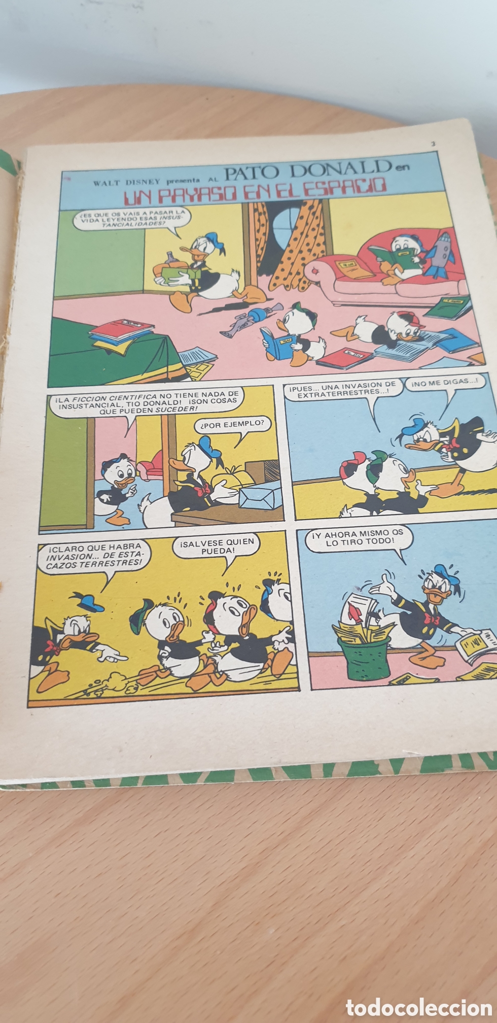 C&oacute;mics: Walt Disney, Un payaso en el espacio,colecci&oacute;n Dumbo - Foto 3