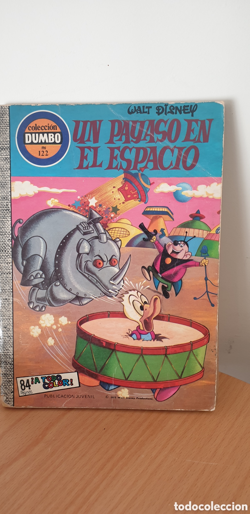 C&oacute;mics: Walt Disney, Un payaso en el espacio,colecci&oacute;n Dumbo - Foto 1
