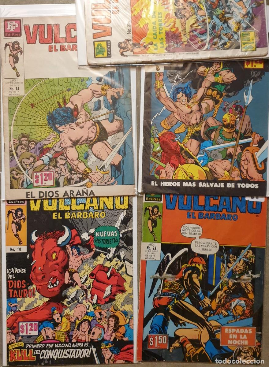 C&oacute;mics: Vulcano el B&aacute;rbaro (Conan) - M&eacute;xico, 1971 - 17 n&uacute;meros - Foto 2