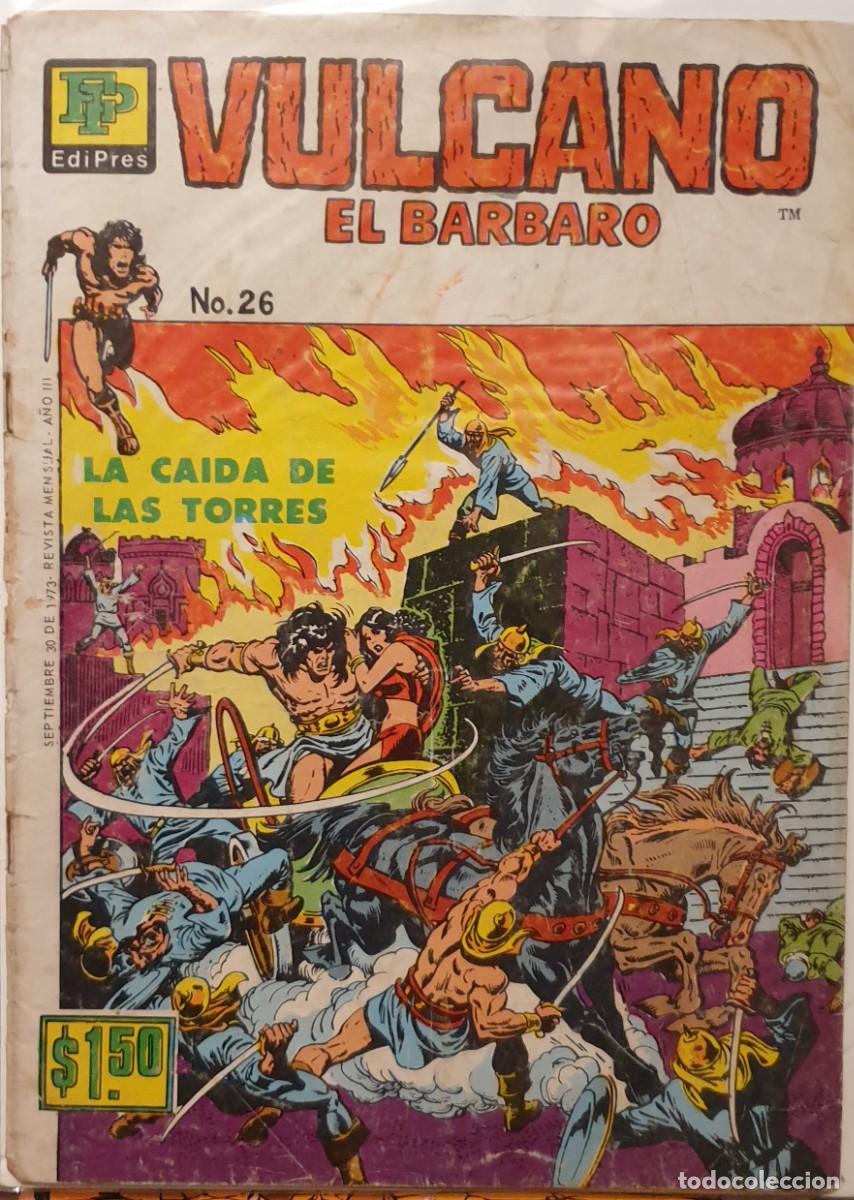 C&oacute;mics: Vulcano el B&aacute;rbaro (Conan) - M&eacute;xico, 1971 - 17 n&uacute;meros - Foto 4