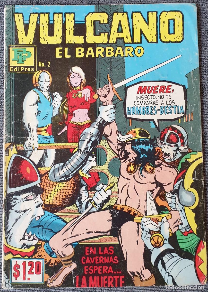 C&oacute;mics: Vulcano el B&aacute;rbaro (Conan) - M&eacute;xico, 1971 - 17 n&uacute;meros - Foto 3