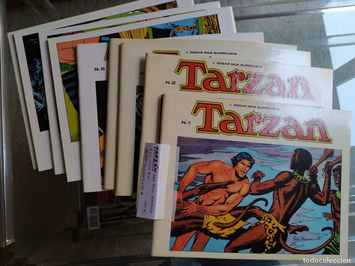 C&oacute;mics: Tarz&aacute;n - Russ Manning (Colecci&oacute;n completa en 10 n&uacute;meros de ediciones B.O.) - Foto 1