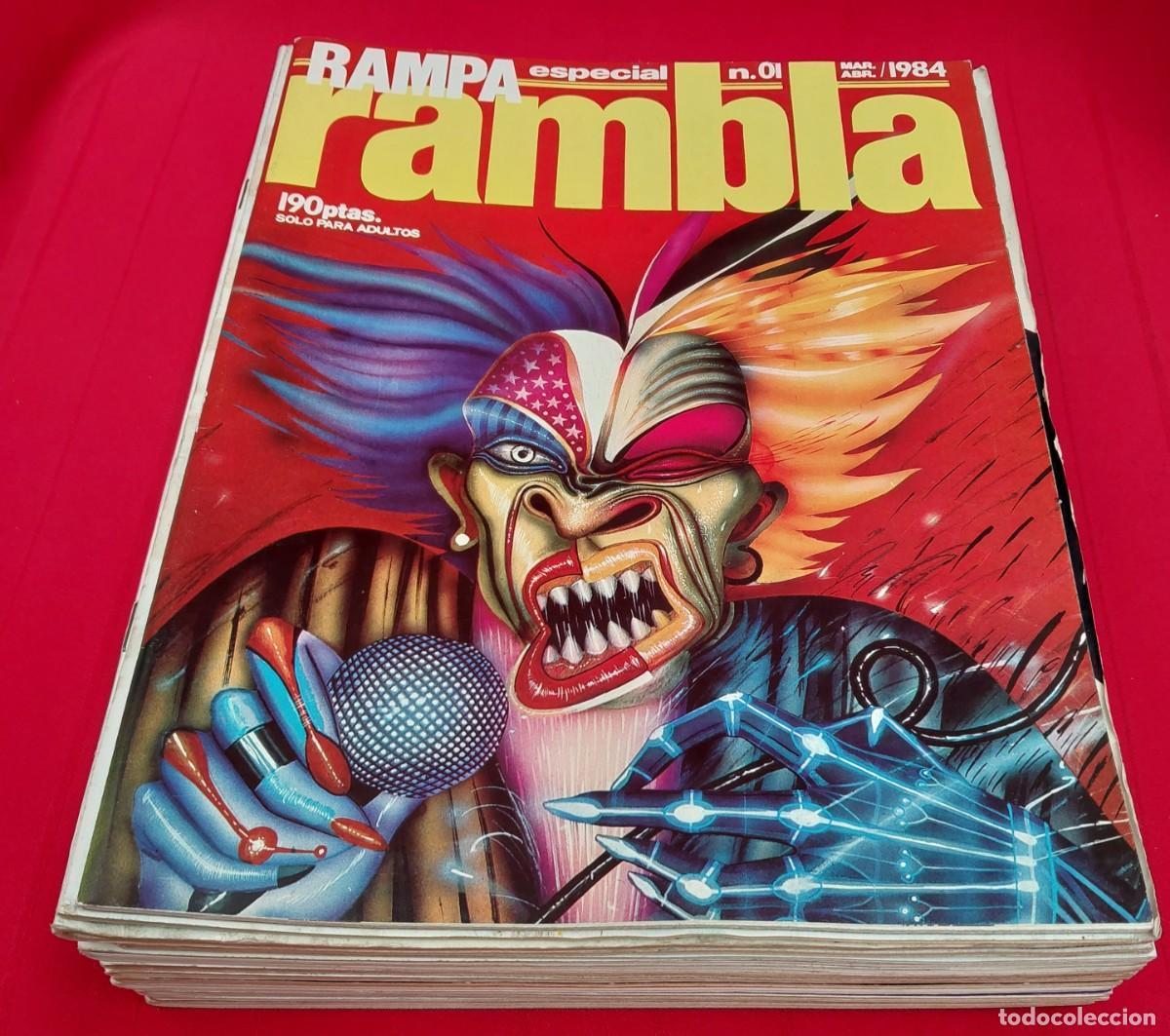 C&oacute;mics: LOTE 15 N&Uacute;MEROS RAMBLA - RAMPA - Foto 2
