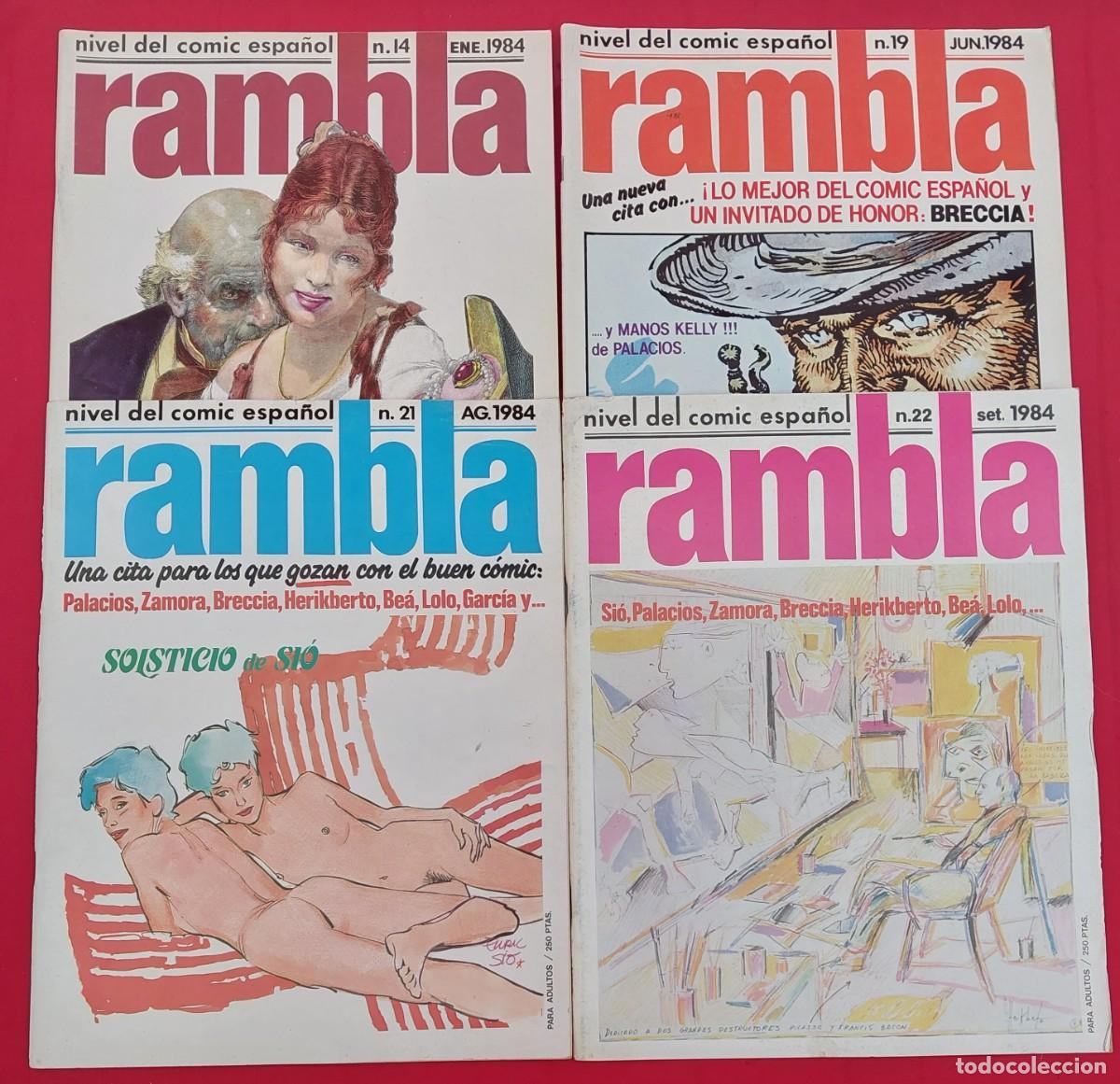 C&oacute;mics: LOTE 15 N&Uacute;MEROS RAMBLA - RAMPA - Foto 5