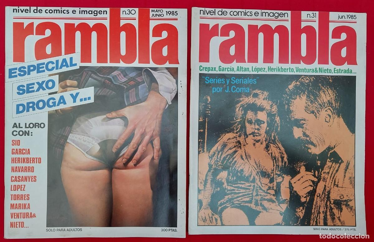 C&oacute;mics: LOTE 15 N&Uacute;MEROS RAMBLA - RAMPA - Foto 7