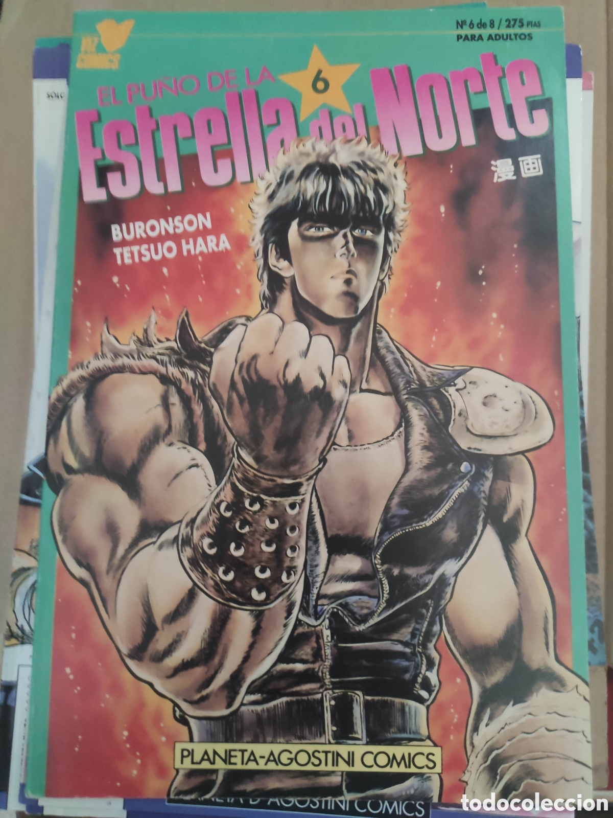 Comics: EL PU&Ntilde;O DE LA ESTRELLA DEL NORTE N&ordm; 6 BURONSON TETSUO HARA