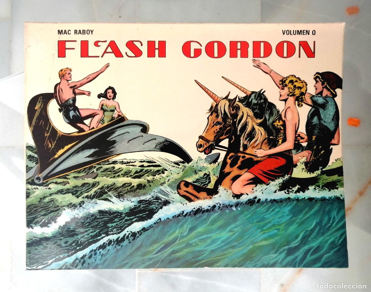 C&oacute;mics: FLASH GORDON (MAC RABOY) 8 EJEMPLARES - COMPLETA DEL 0 AL VII - EDICIONES B.O. BUEN ESTADO - Foto 2